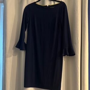 Jessica Howard Navy Long Sleeve Dress